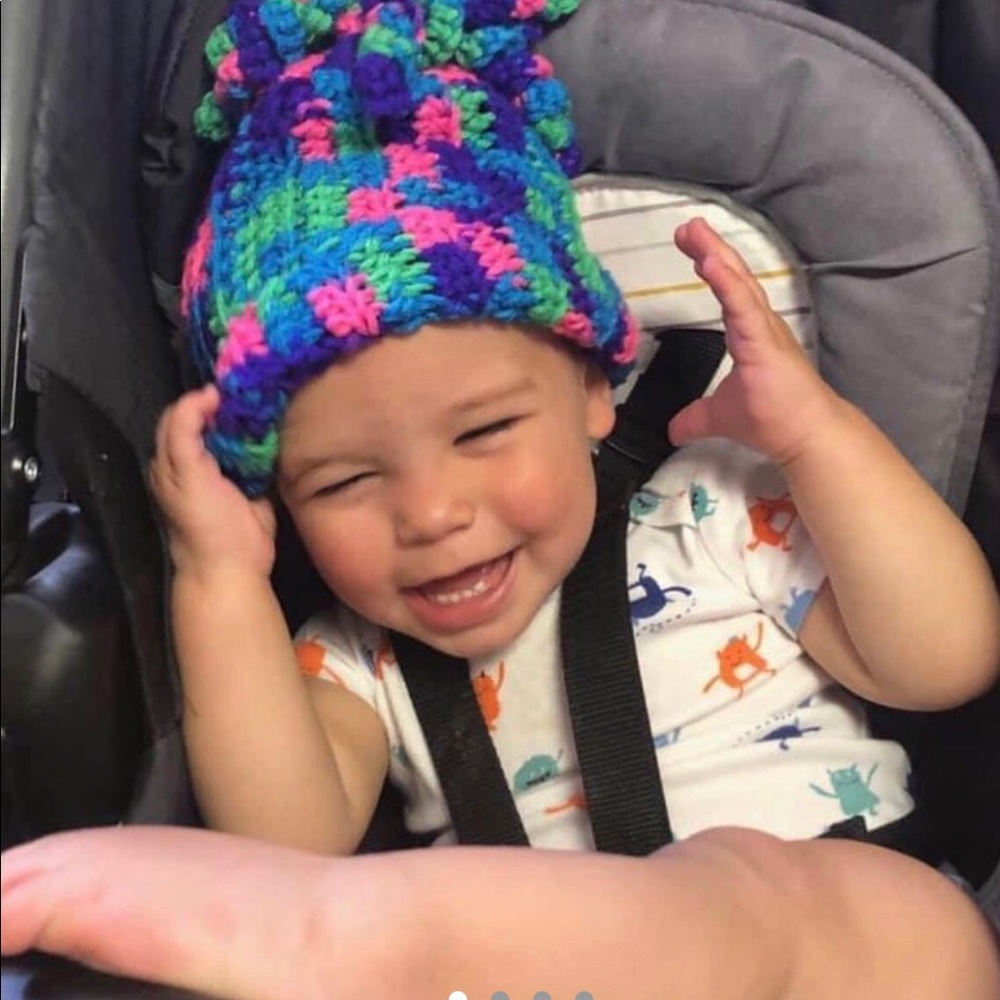 Winter Pom Pom hat